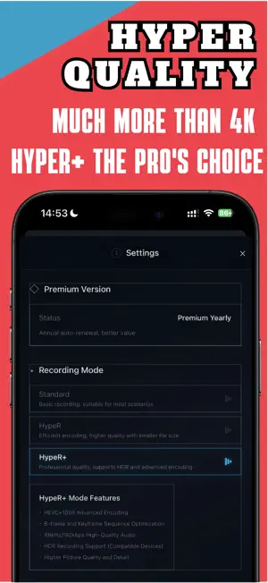 HypeRecord Screen Recorder Pro screenshot 2
