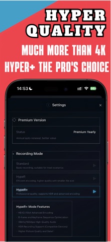 HypeRecord Screen Recorder Pro Screenshot 2 of 7