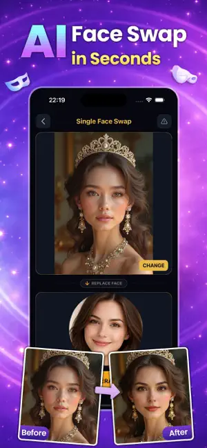 Face Over: AI Face Swap screenshot 1
