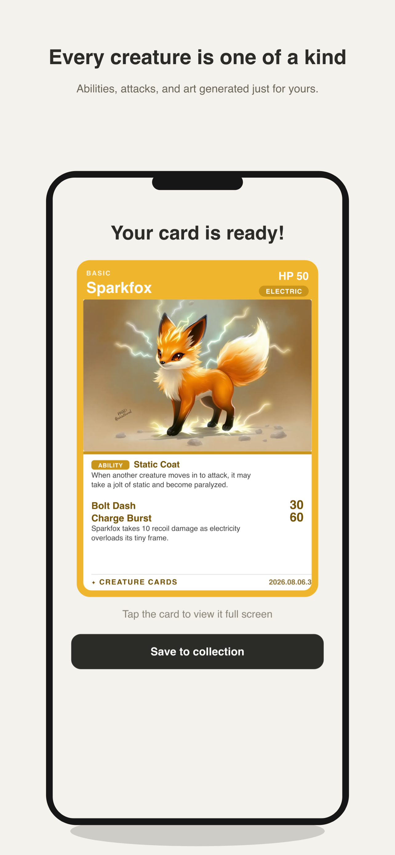 Creature Card Creator screenshot 5
