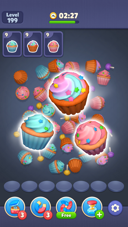 #1. Happy Match 3D - Find Game (iOS) Podle: Twinkle Labs