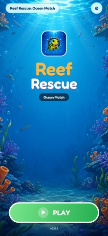 Reef Rescue: Ocean Match screenshot 1