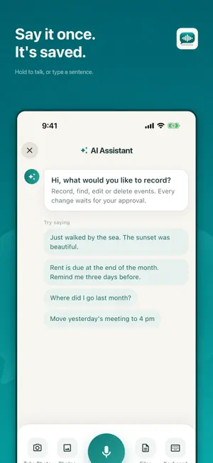 Moment Echo: AI Voice Journal screenshot 1