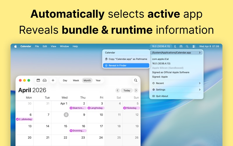 About: App & Bundle Info screenshot