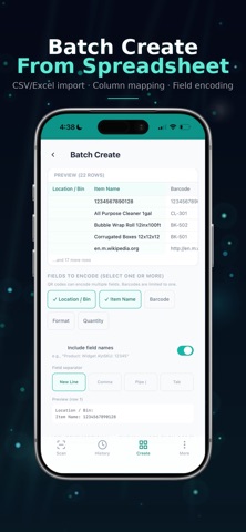 QuickScan QR & Inventory screenshot