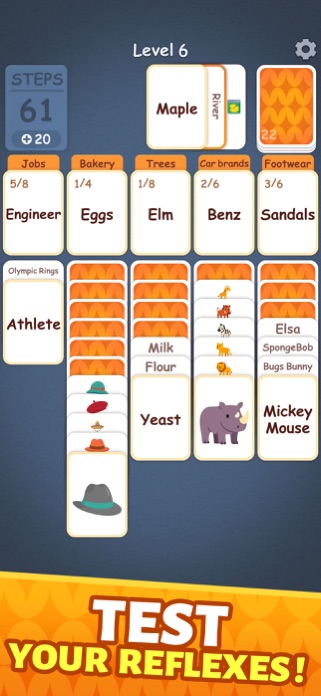 Associate Words -Solitaire Fun Screenshot 2 of 6
