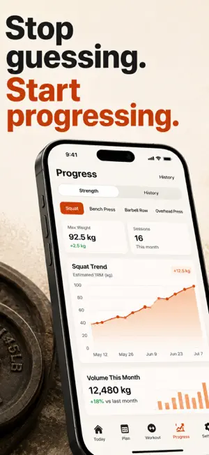 Fitness Workout Tracker screenshot 1