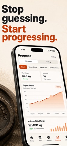 Fitness Workout Tracker Screenshot 1 of 4
