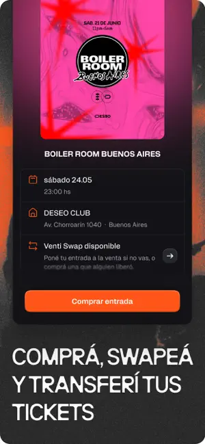 Venti - Eventos en vivo iPhone screenshot 3