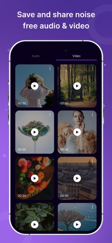 人工智能降噪音频增强器 screenshot