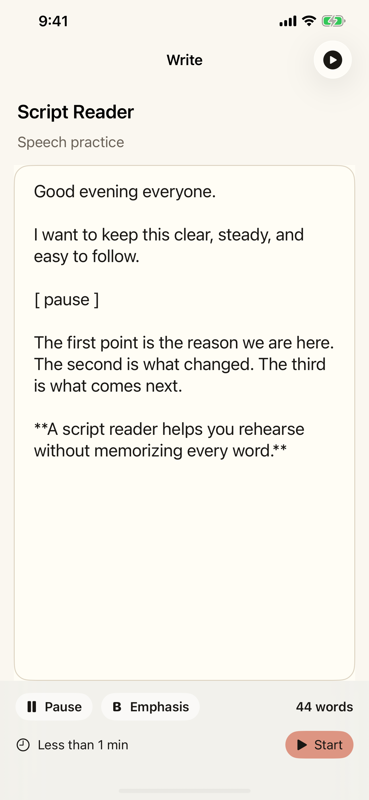 Teleprompter & Prompter Video screenshot 6