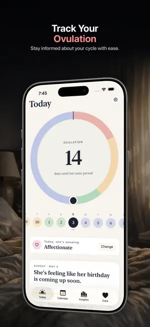 Attune: Period Tracker for Men screenshot 1