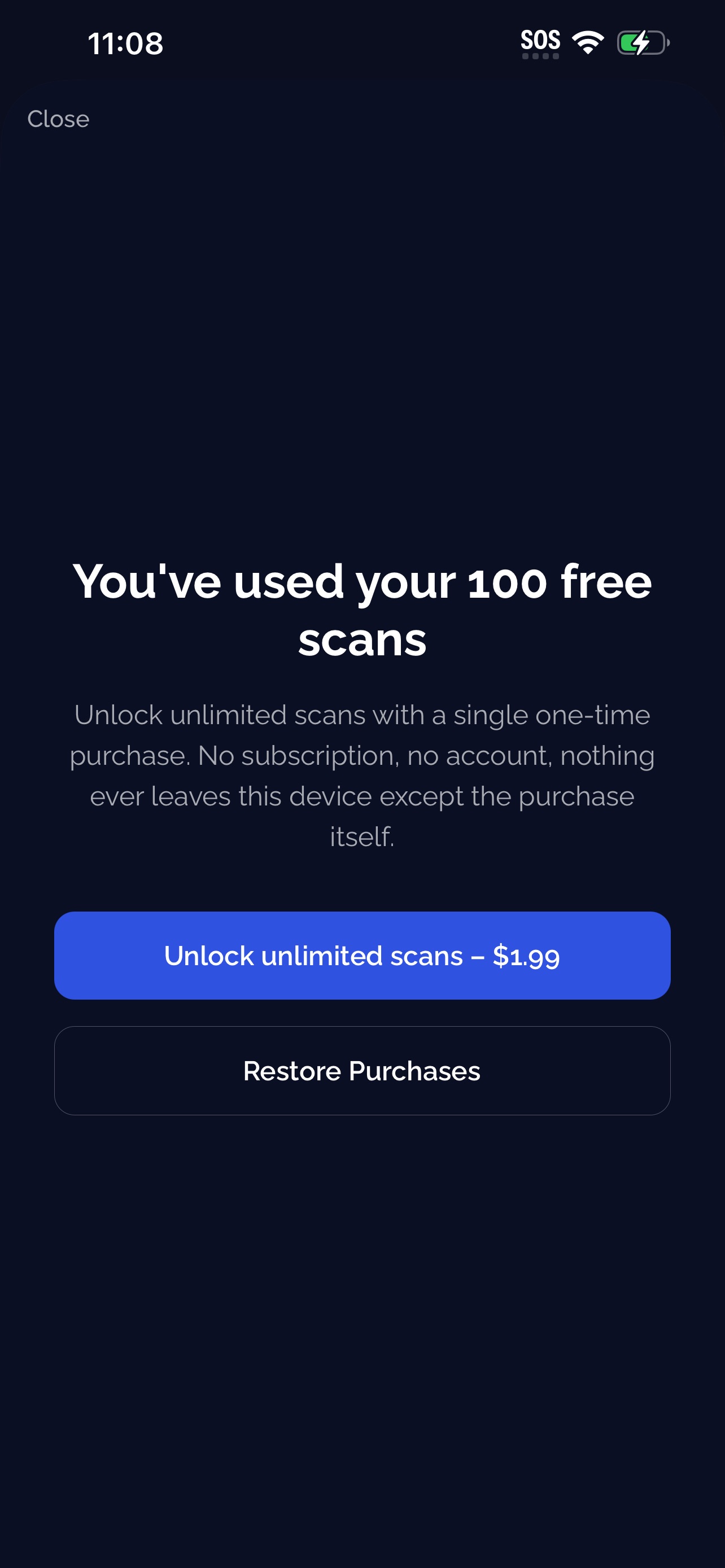 Screenshot 4 of MiraiScanner