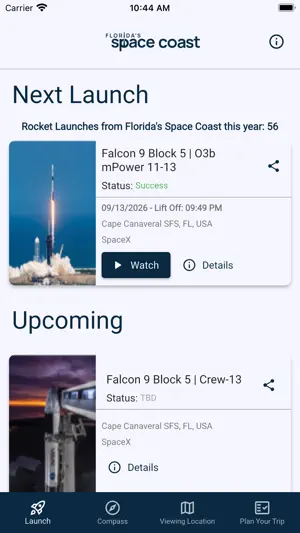 Space Coast Launches screenshot 1
