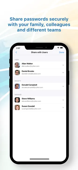 Zoho Vault: Screenshot 4 von 5