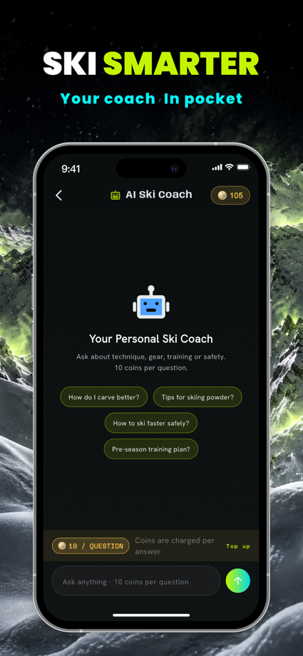 Berk: Ski Tracker & Community 的 App Store 截图 7