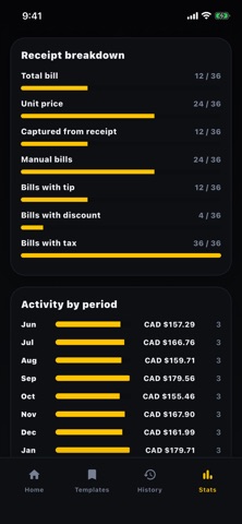 QuickBill: Receipt Tracker Screenshot 9 of 10