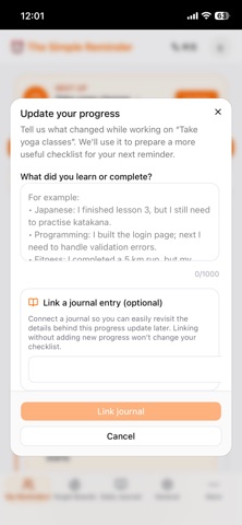 The Simple Reminder Screenshot 2 of 5