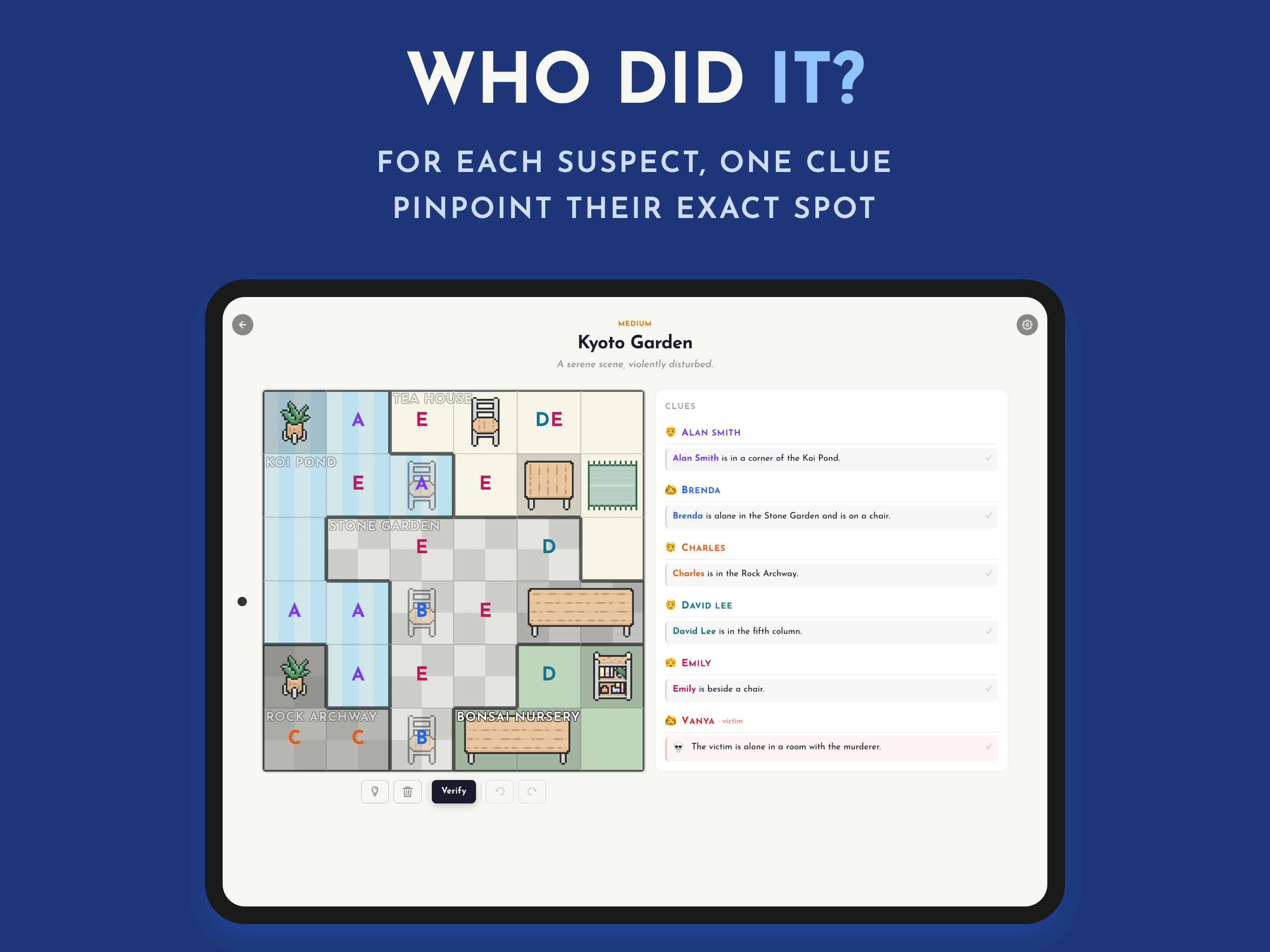 Murder Matrix: Logic Puzzles screenshot 9