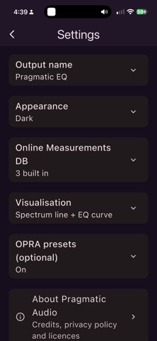 Pragmatic Audio PEQ screenshot 6