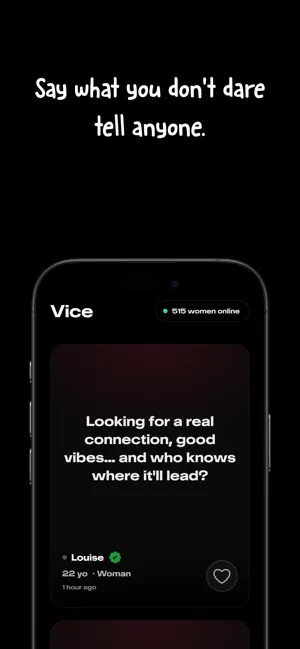 Vice: safe open chat screenshot 1
