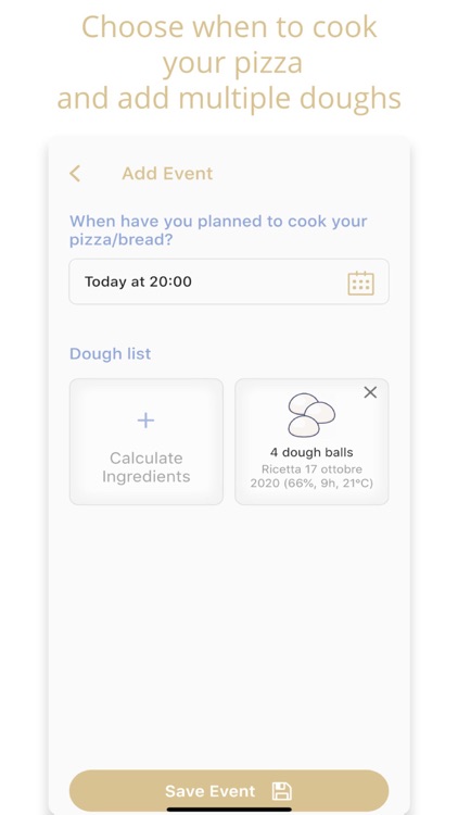 Dough Calculator PizzAssistant
