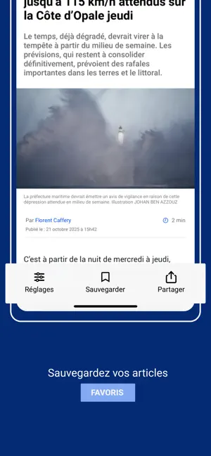 La Voix du Nord - Actualités iPhone screenshot 4