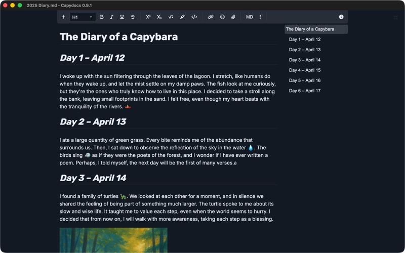 App screenshot