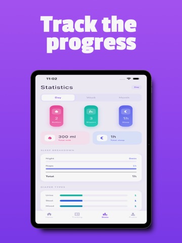 BabyDaily - Baby Tracker iPad screenshot