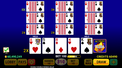 Jackpot Video Poker Casino Screenshot