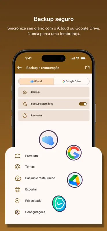 Diário, caderno com senha screenshot 7 of 10
