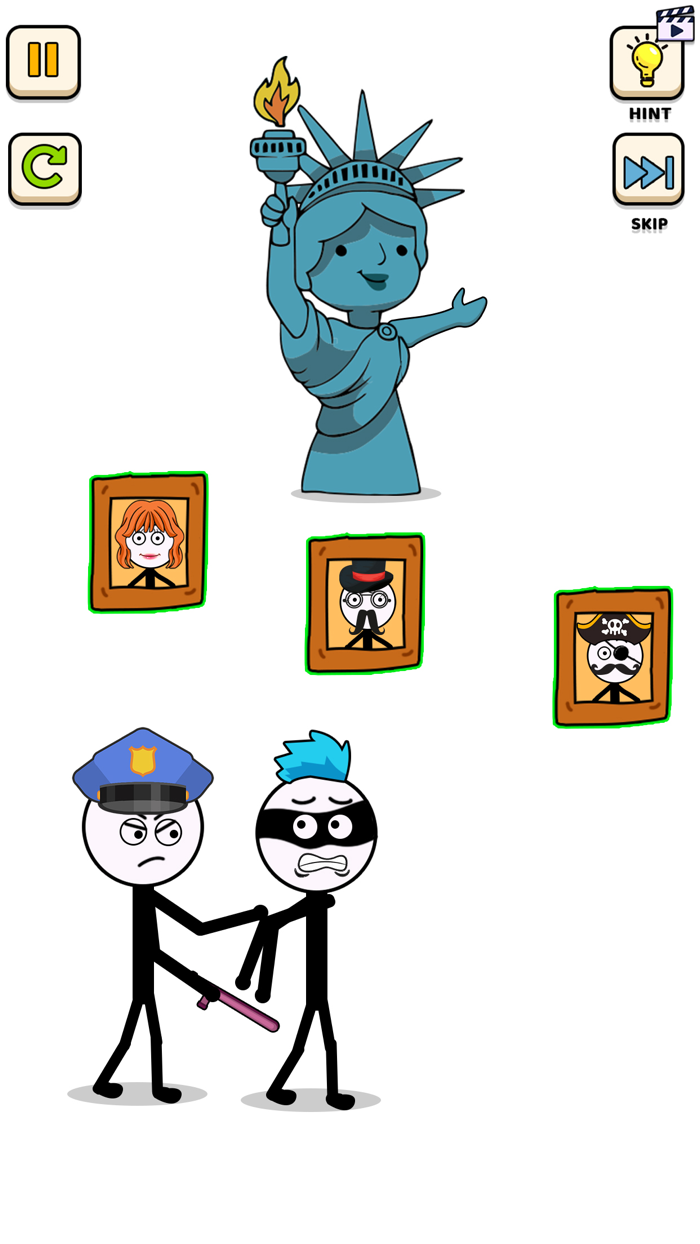 Stickman Thief Puzzle Escape