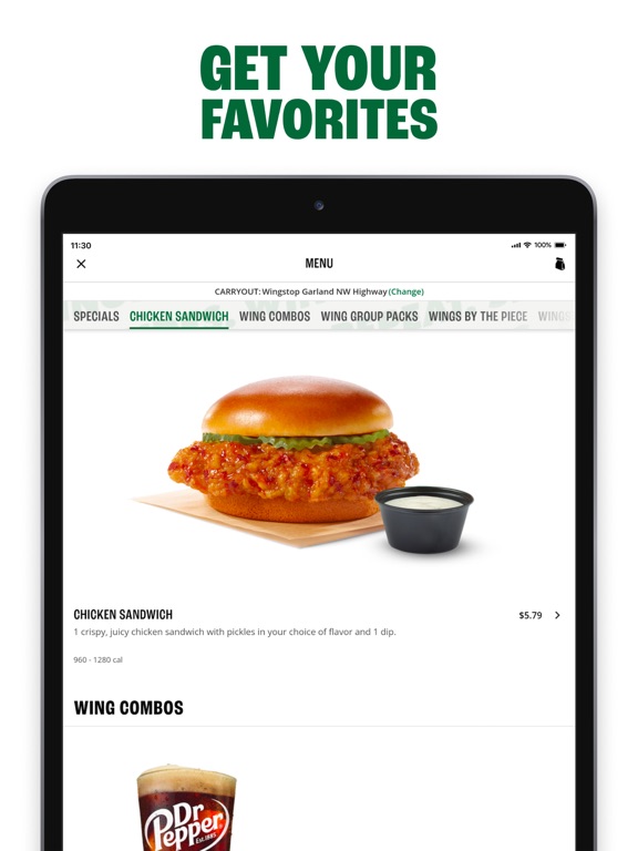 App screenshot