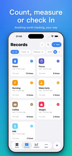 Tracely: Count & Track screenshot 2
