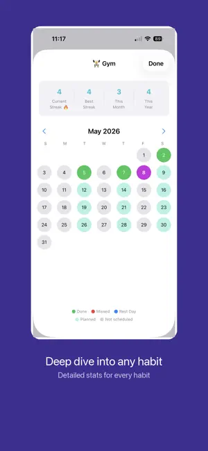 Habit Tracker - Habit Journal screenshot 2