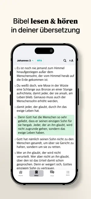 Amen - Bibel Chat iPhone screenshot 5