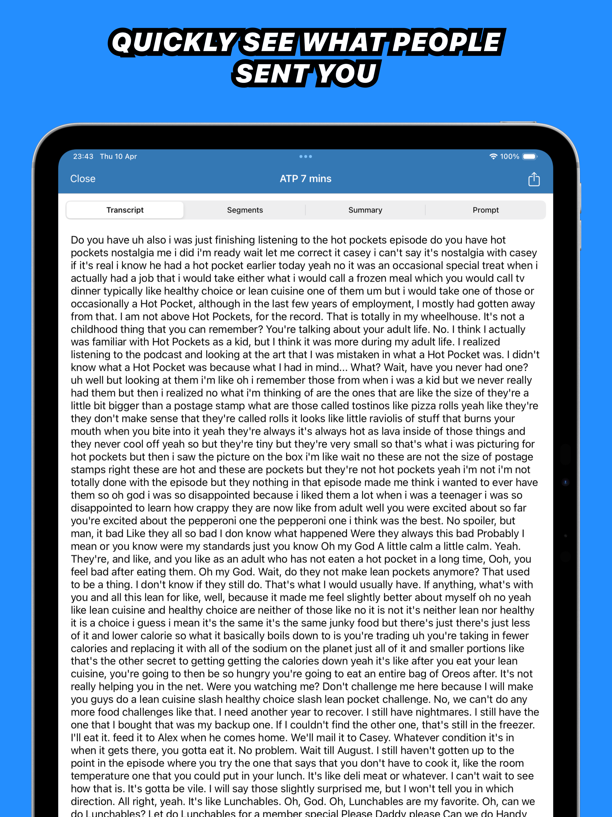 Whisper Transcription