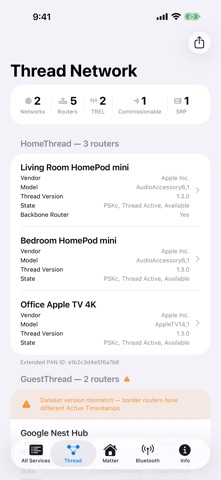 Herald Bonjour Network Browser screenshot
