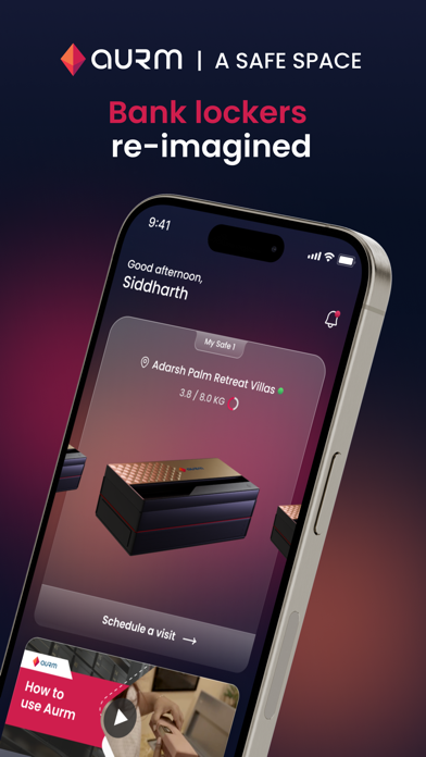 Aurm: Bank Lockers Redefined Screenshot