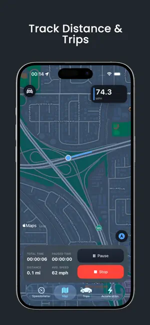 Speed Tracker: Speedometer GPS screenshot 3