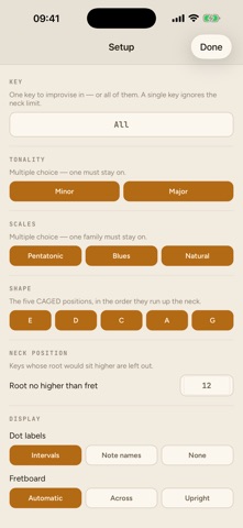 ScalePractice Guitar screenshot 2