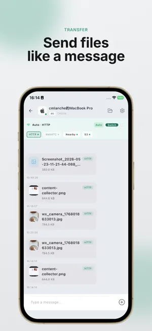 ShrimpSend-Fast File Transfer screenshot 2