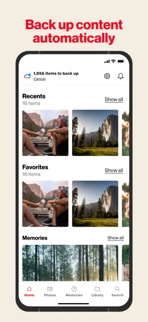 Verizon Cloud screenshot 1