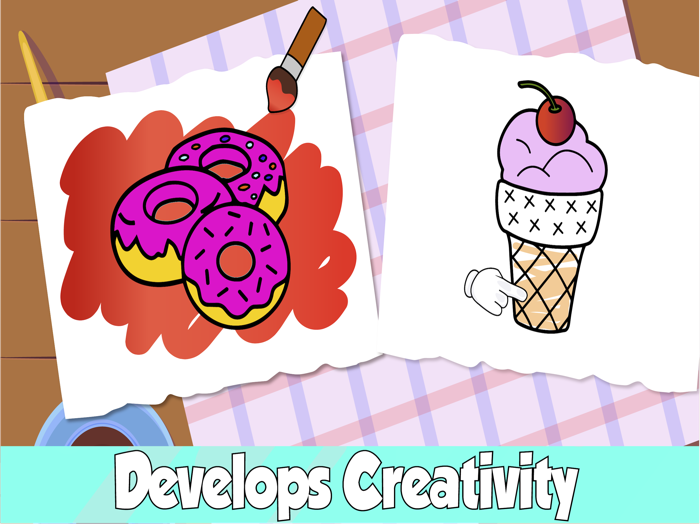 子供向け塗り絵・塗り 絵, 幼児のぬりえ こどもゲーム