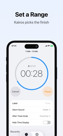 Kairos: Random Timer Screenshot 2 of 5