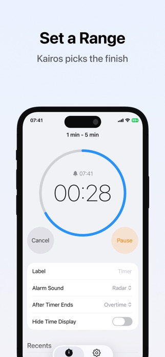 Kairos: Random Timer Screenshot 2 of 5
