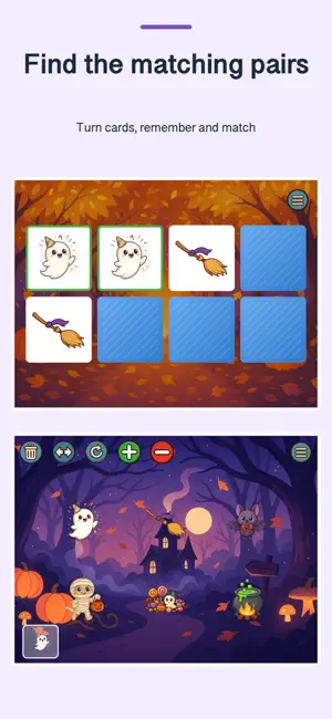 Halloween Sticker Games Kids screenshot 4