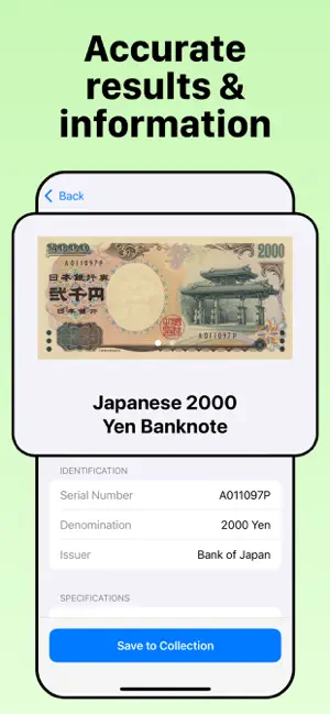 Banknote identifier - MoneyID screenshot 2