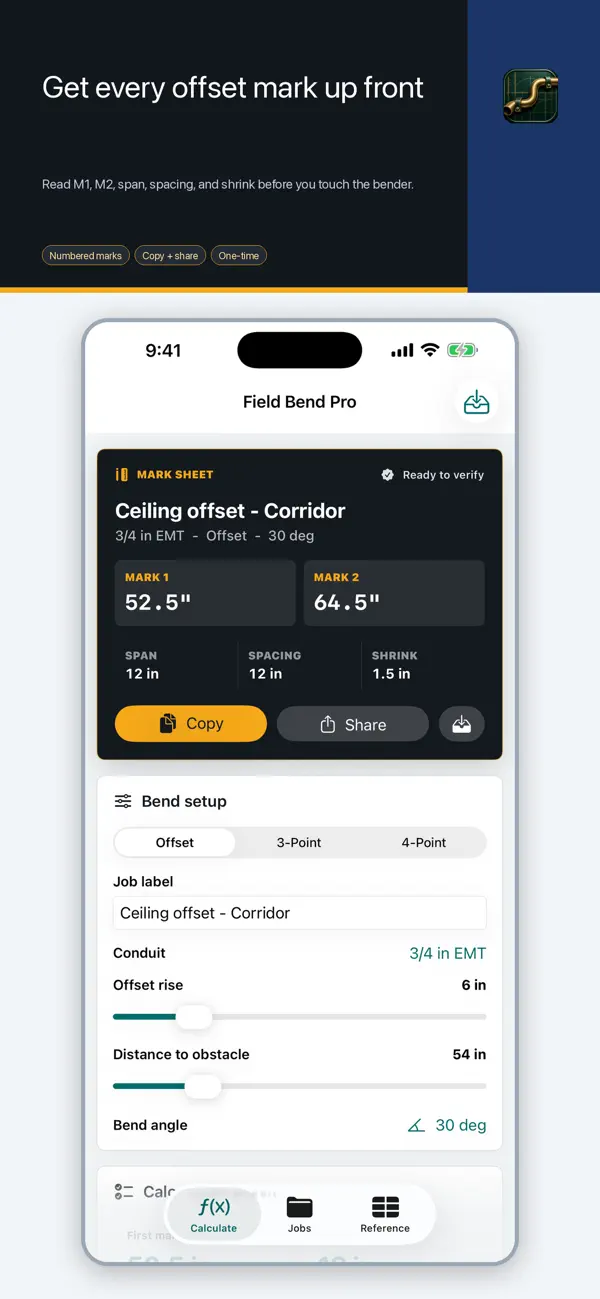 Screenshot #1 pour Field Bend Pro