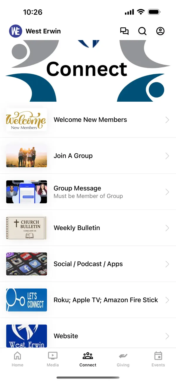 Screenshot #3 pour West Erwin Church of Christ